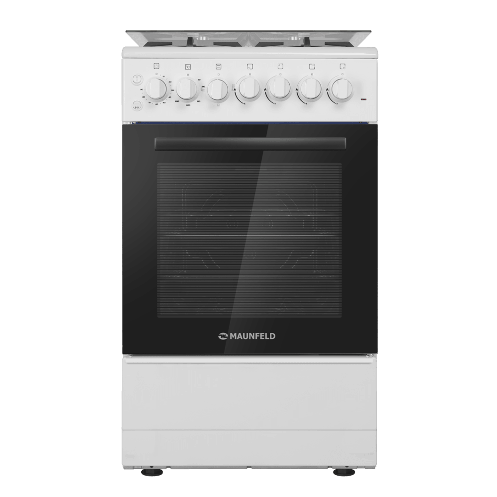 Газовая плита с электрической духовкой MAUNFELD MGC50ECW02