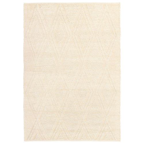 Ковер из шерсти и переработанного хлопка shillong из коллекции ethnic, 200х300см
