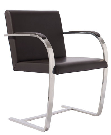 кресло  brno chair ( кожа)