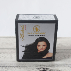 Хна для волос черный, Sai Organic
