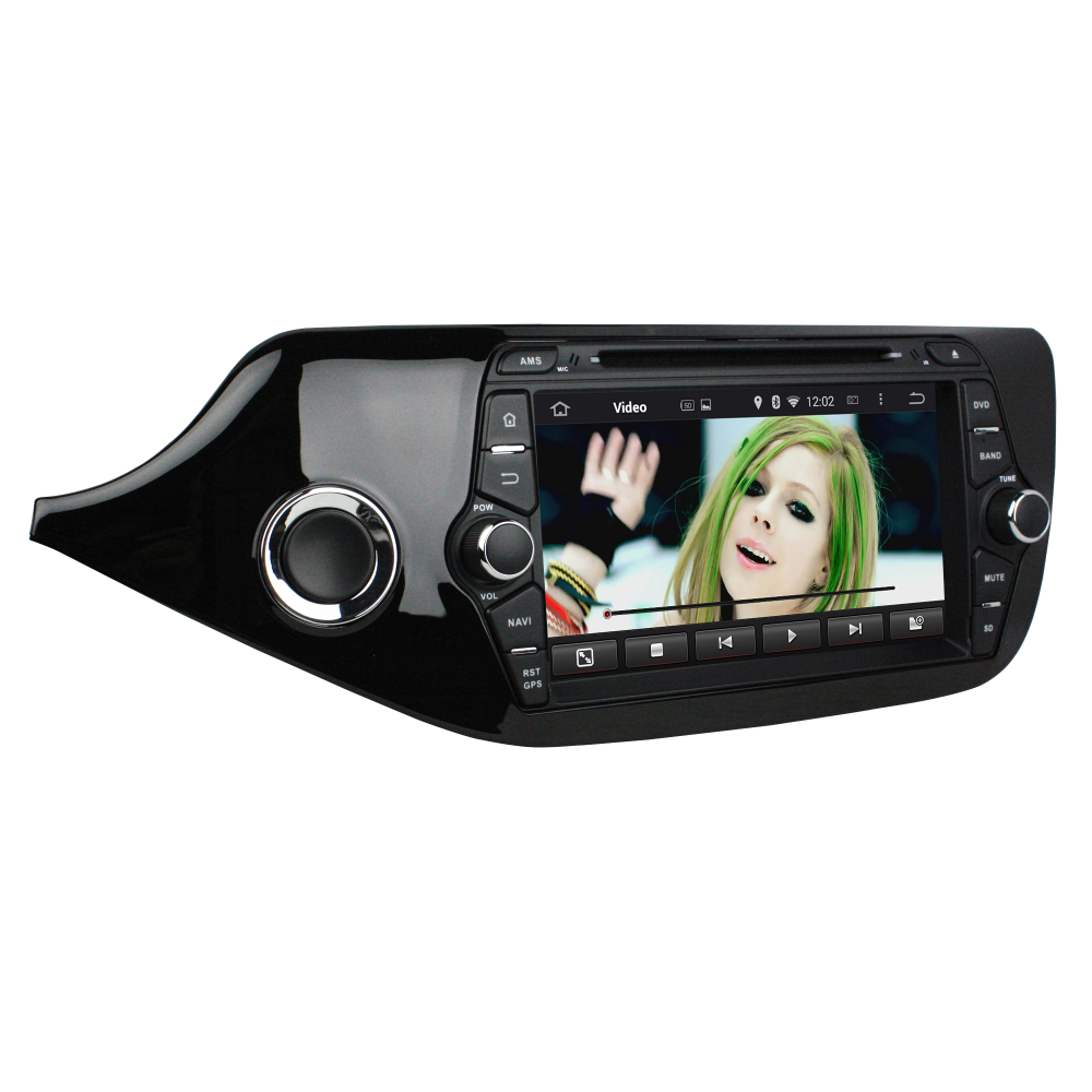 Установочный комплект для KIA Ceed II 2012+ (рамка глянец)  KUBERG KD-8055-P30