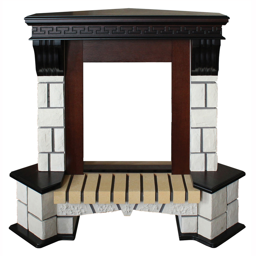 Портал Real Flame Stone STD AO Corner (угловой)