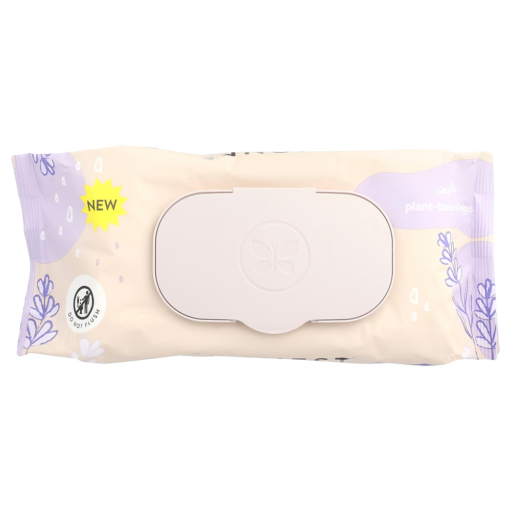 The Honest Company, салфетки на растительной основе, лаванда, 60 шт.