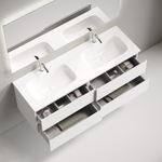 Тумба подвесная Sancos Folk c двумя ящиками 690х445х500, Bianco, FL70W, арт. FL70W