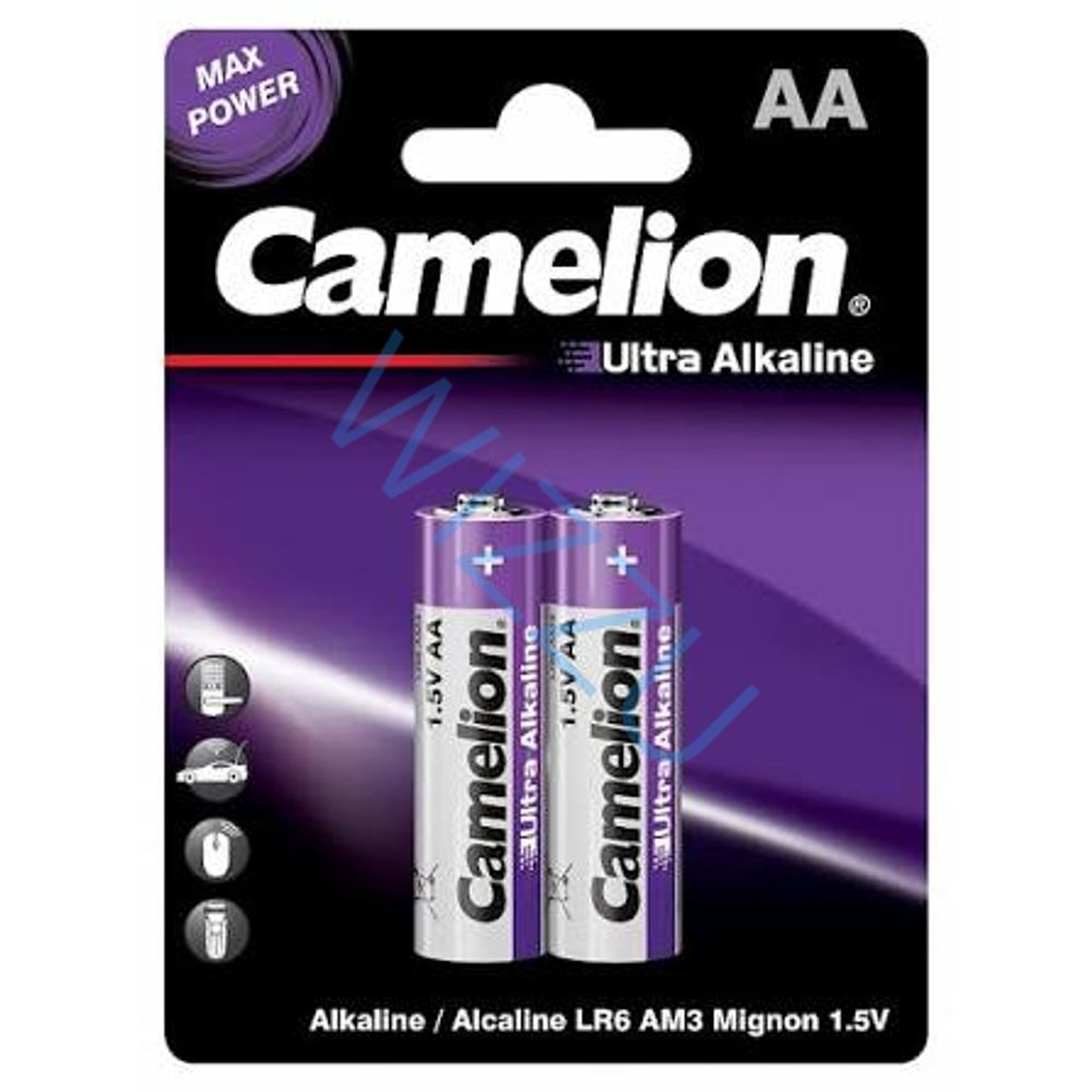 Батарейки Camelion Ultra BL-2 LR6 LR6-BP2UT 15В