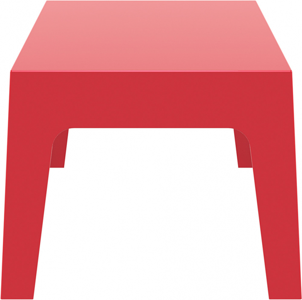 Столик пластиковый журнальный Siesta Contract Box Table, красный