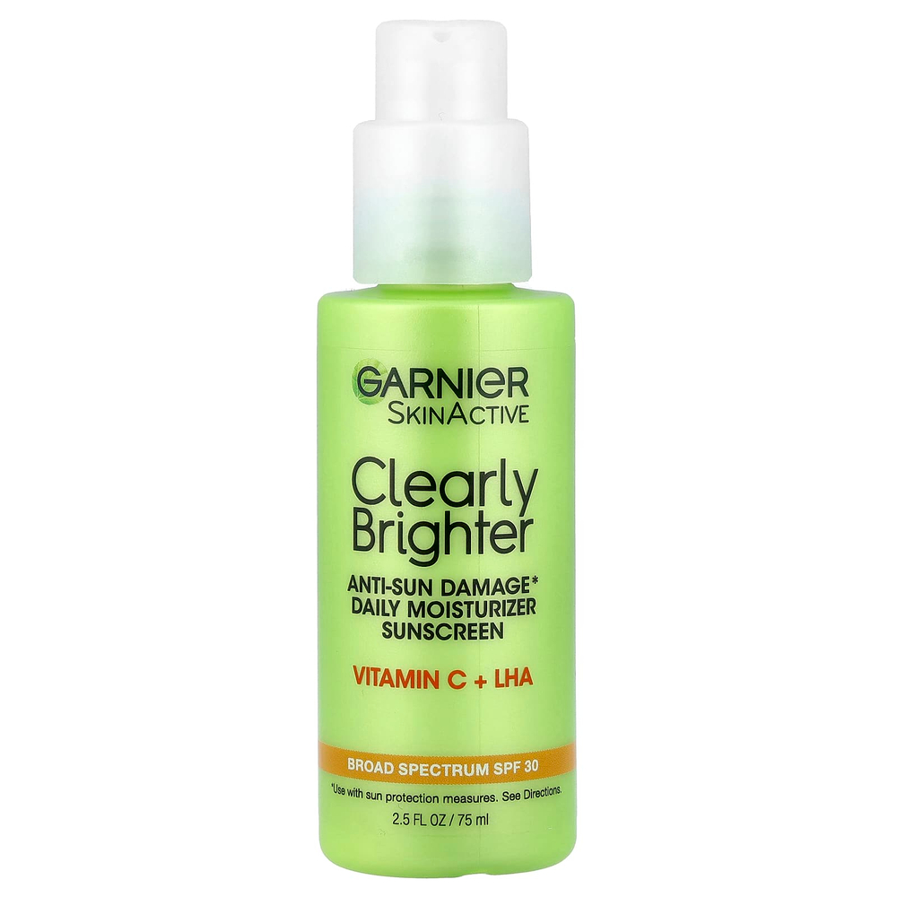 Garnier, SkinActive, ежедневное увлажняющее средство против повреждений от солнца, SPF 30, 75 мл (2,5 жидк. унции)
