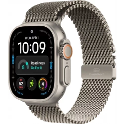Смарт-часы Apple Watch Ultra 4 49 mm Natural Titanium case | ремешок Milanese Loop | Natural, M