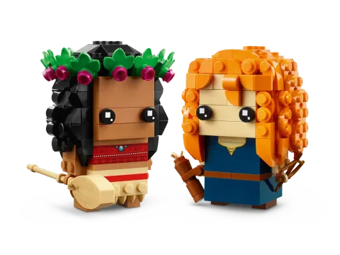 Конструктор LEGO BrickHeadz 40621 Моана и Мерида