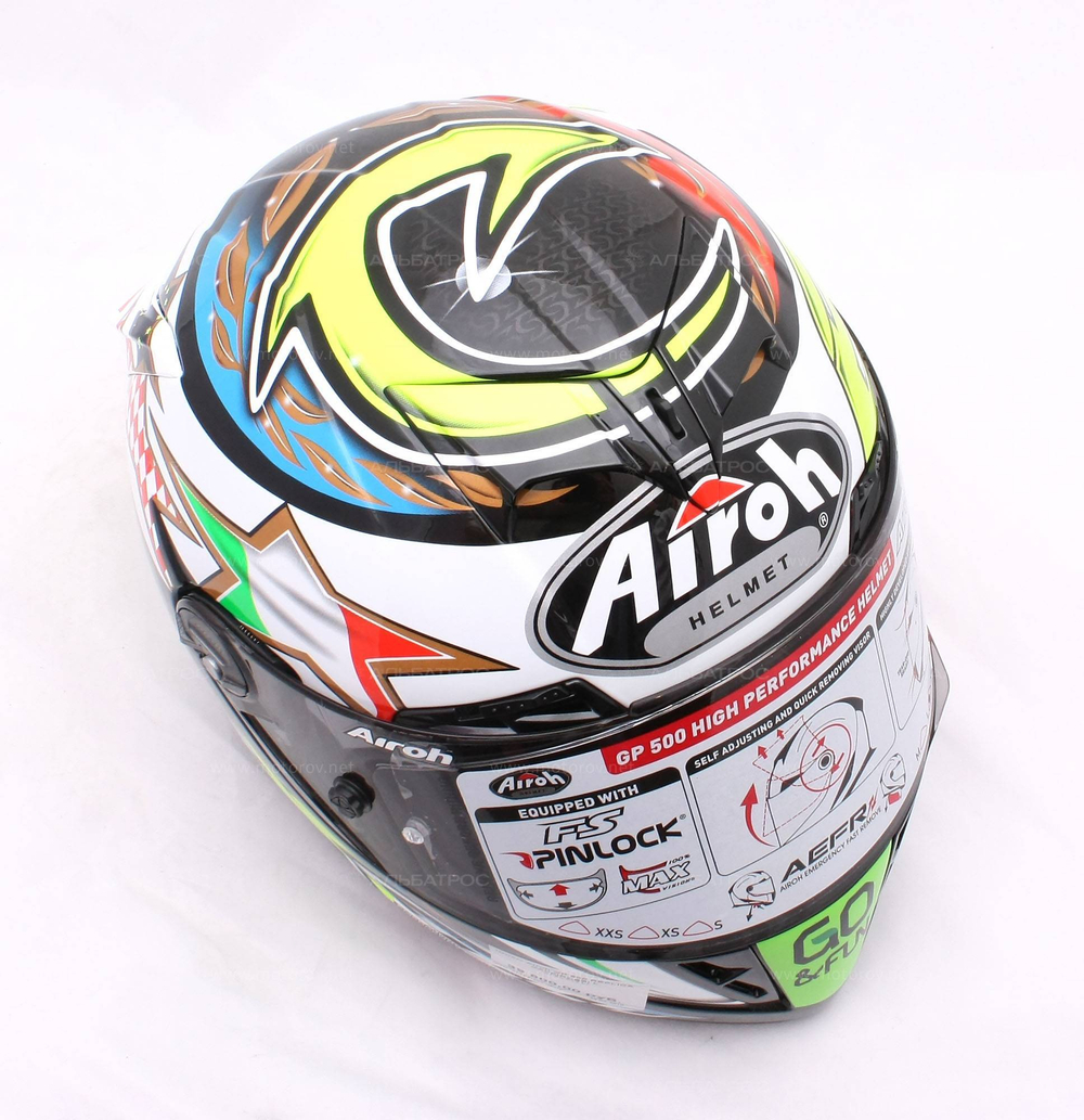 Мотошлем Airoh GP500 Replica Cappirossi