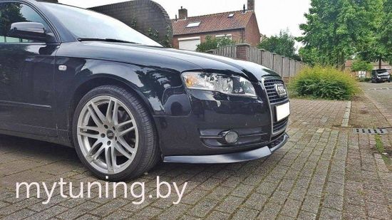 Накладка на бампер передний для AUDI A4 B7 (04-08)