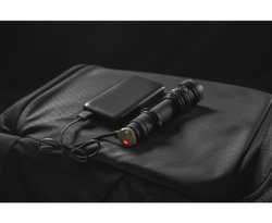Фонарь светодиодный тактический Armytek Viking Pro Max, 5000 лм, 350 м, теплый свет, аккумулятор