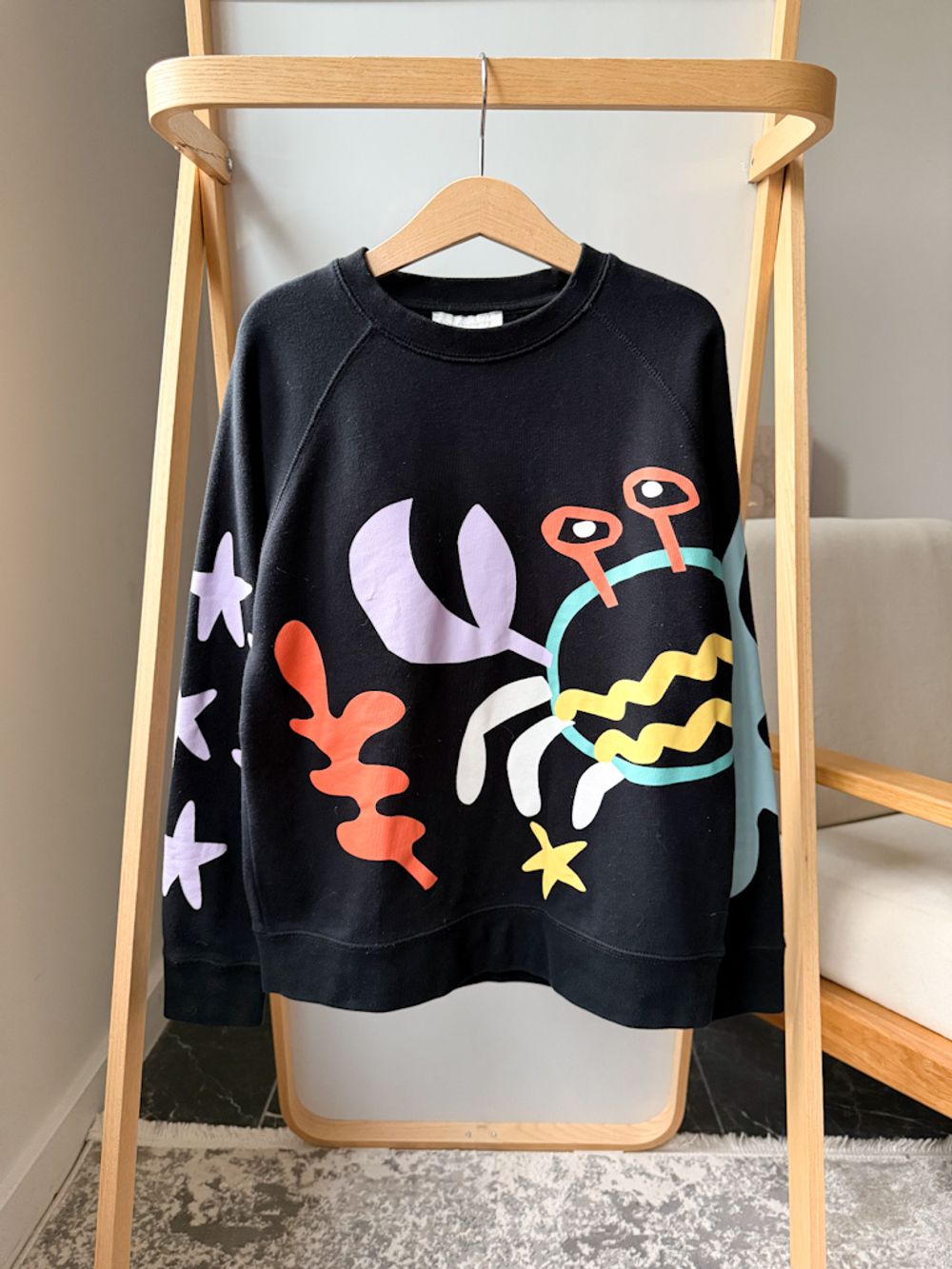 Хлопковый свитшот Stella McCartney, 140