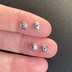 Шапочка Цветочная 5,6 мм серебро 925