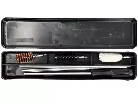 Набор TG-CK для чистки оружия калибр 12 (алюминиевый шомпол, 3 ерша, пластиковый пенал)
