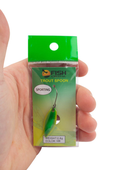 Блесна Fish Crystal SPORTING 30 мм 2.8 г на форель цвет 109