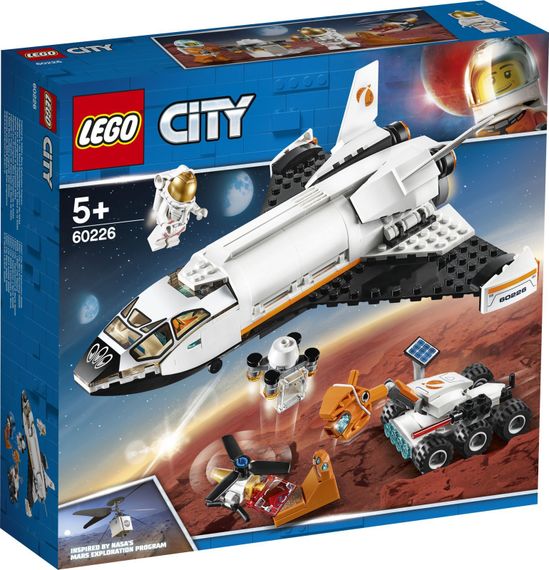 Lego konstruktor City Space Port  Шаттл для исследований Марса
