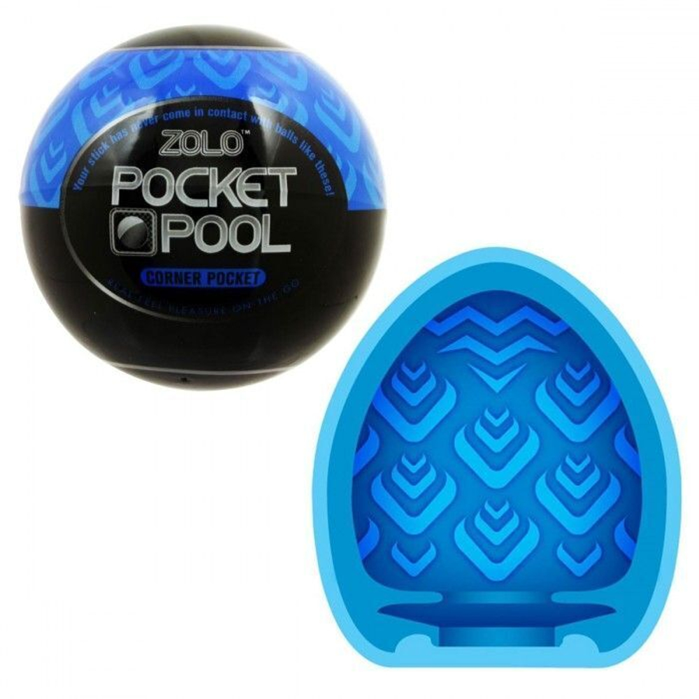 Эластичный мастурбатор Zolo Corner Pocket (Цвет: белый)