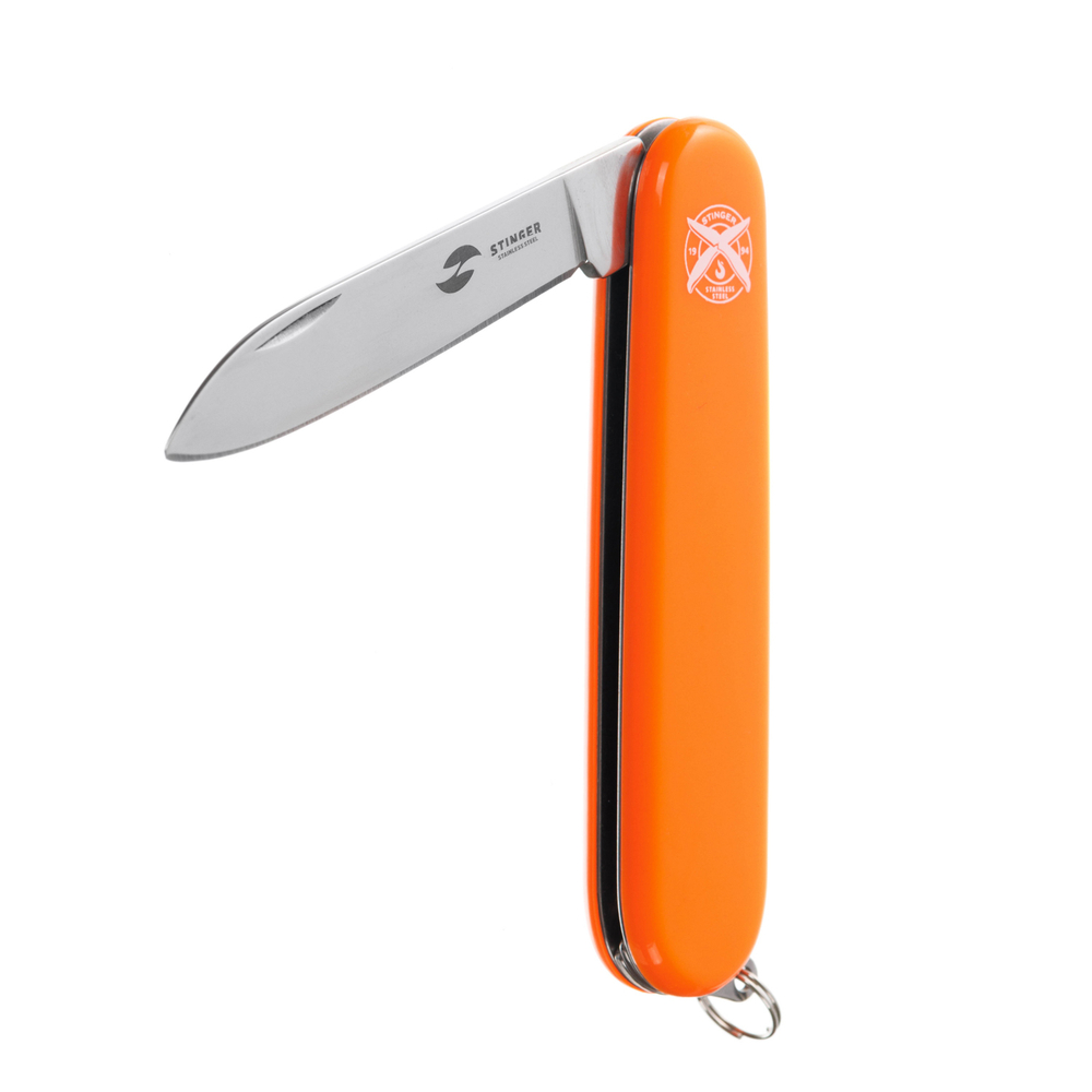 Нож перочинный 90 мм, 2 функции, в картонной коробке STINGER FK-K5005NH-2F