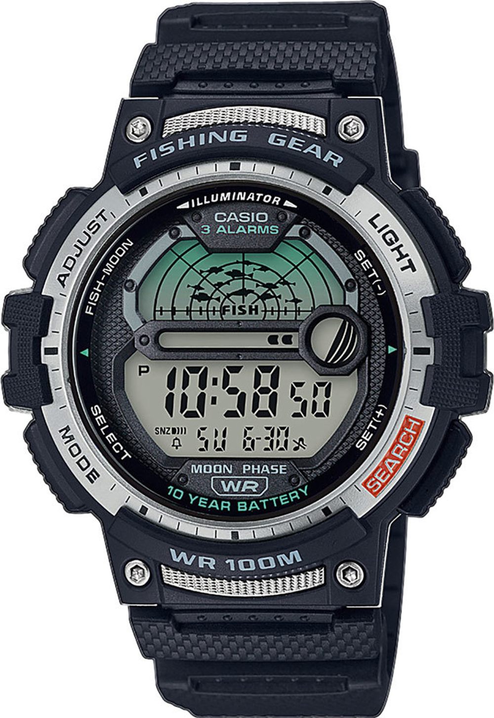 Японские наручные часы Casio Collection WS-1200H-1AVEF