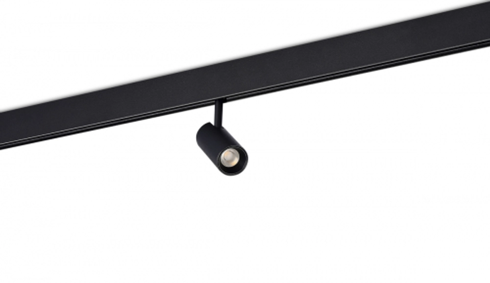 Led светильник Slim Line, Alpha, DC 48В 5Вт, D35xL80 мм, 360Лм, 36°, 3000К, недиммируемый, IP20, Ra90, черный