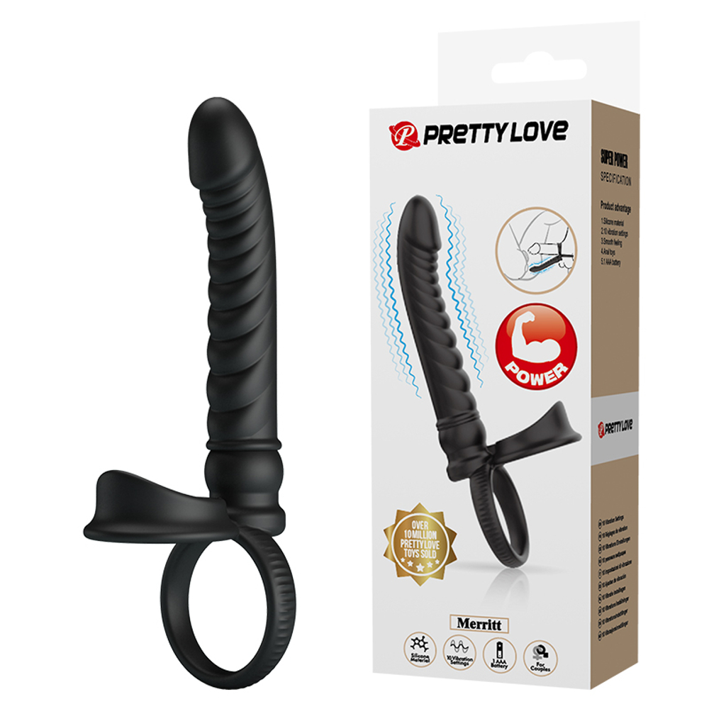 Pretty Love Merritt Эрекционное кольцо с Анальным отростком BI-210377