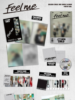Альбом GOLDEN CHILD - Feel me 3rd Single Album 2 Version SET