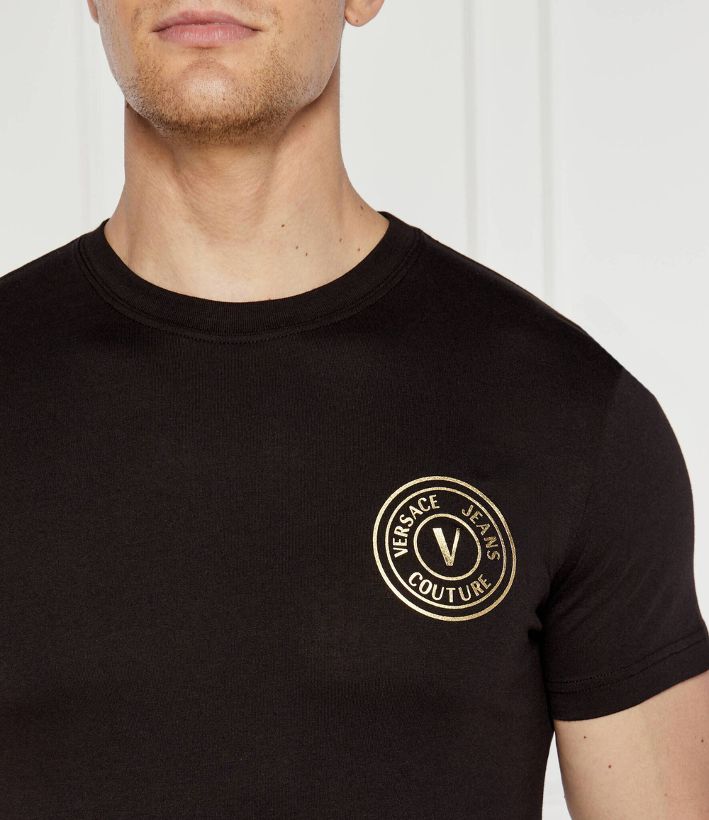 Футболка Versace Jeans Couture - черный(77GAHT00CJ00T)