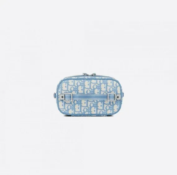 Косметичка Dior Diortravel голубой