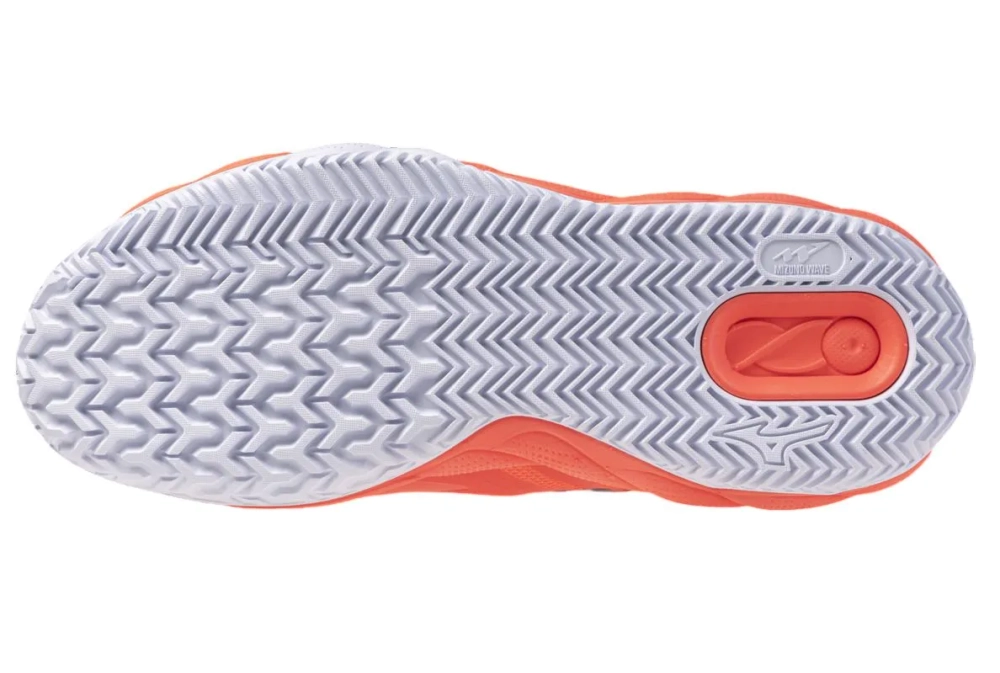 Мужские кроссовки для Padel Mizuno Wave Enforce Court 2 Padel - lava orange/black oyster/yellow jasper