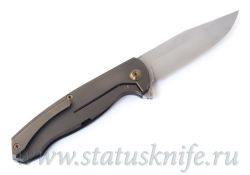 Нож Чебуркова Волк Wolf М390 Bronzeфотография - 4