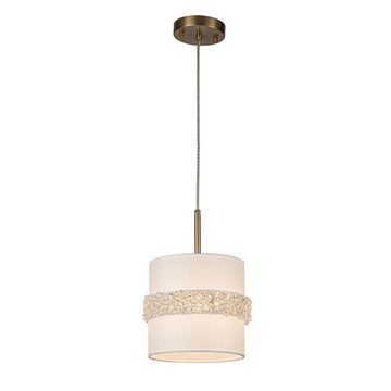Подвесной светильник 1*E14 V000515 13030/1P Brass бронза Effetto Indigo
