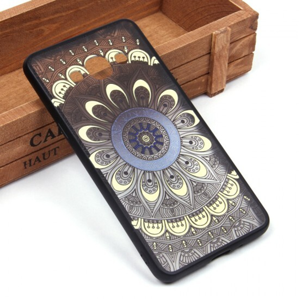 Чехол Кружево для Samsung Galaxy J3 Pro, 003534