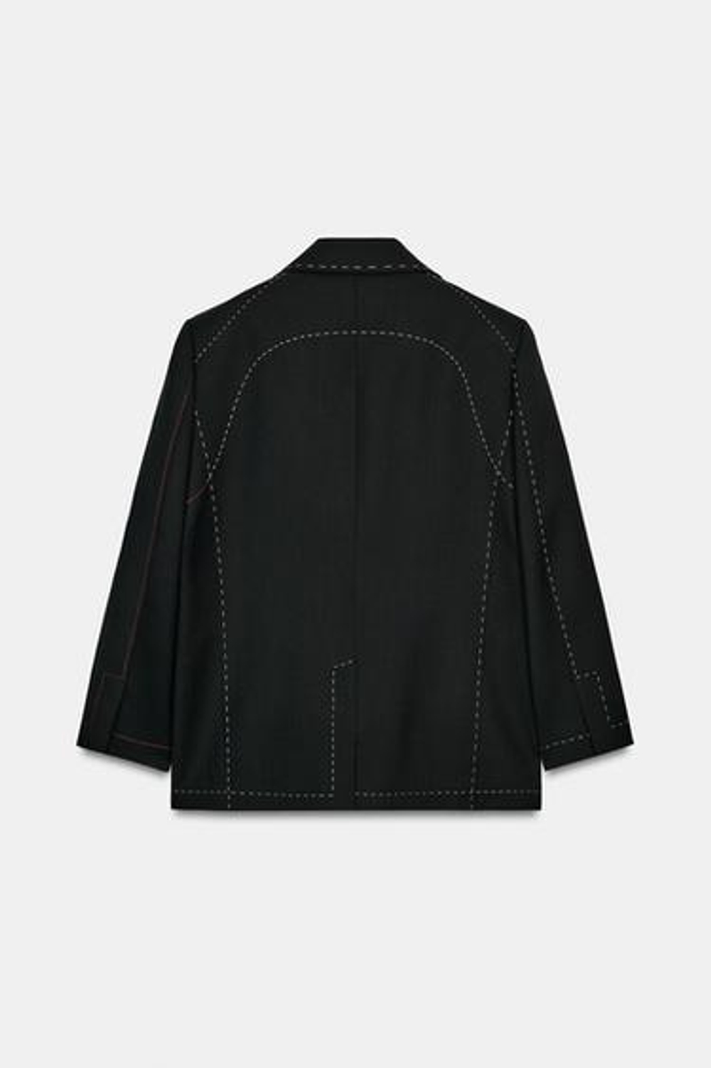 Блейзер с контрастной строчкой ZW COLLECTION LIMITED EDITION - ZARA