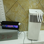 Инвертор 12V-220V 6000W Moexsiac черно-синий чистый синус
