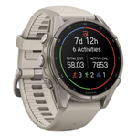 Garmin Fenix 9 — 43 мм AMOLED Titanium Fog Gray