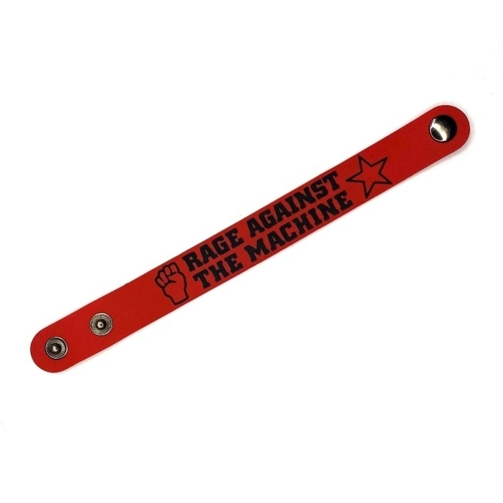 Резиновый напульсник Rage against the machine