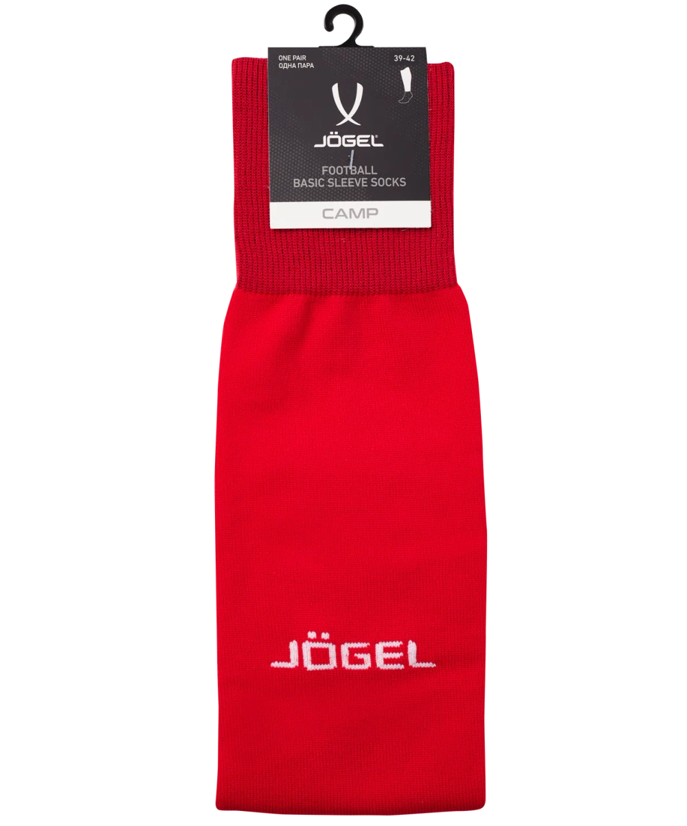 Гольфы футбольные CAMP BASIC SLEEVE SOCKS, красный/белый