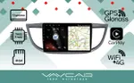 Магнитола для Honda CR-V 4 2012-2016 (большая рамка 10) - Vaycar VA20-0469 на Android 13, Быстрая, 4G SIM-слот