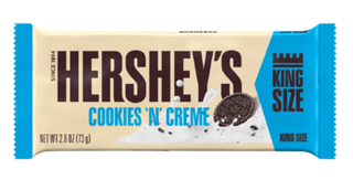 Шоколад Hershey's Cookies&Creme Bar