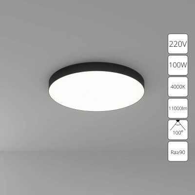 Потолочный светильник Arte Lamp FADO A6699PL-1BK, 1хLED