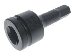 Бита-головка 3/4" HEX Н17 ударная L=100мм JTC