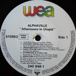 Alphaville - Afternoons In Utopia (Германия 1986г.)