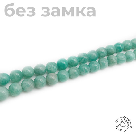 Нить из бусин Амазонит, 6 мм