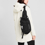 THE NORTH FACE 3.5L Fanny Pack Outdoor Bag Canvas Black Unisex