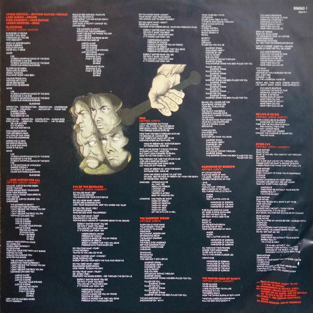 Metallica / ...And Justice For All (2LP)