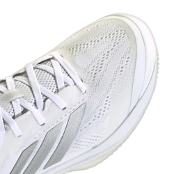 Женские теннисные кроссовки Adidas Avacourt 3 Clay - cloud white/silver metallic/dash grey