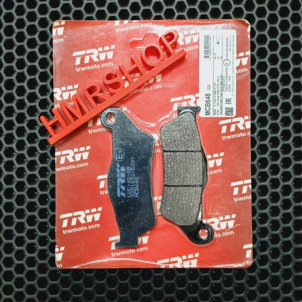 TRW Колодки тормозные MCB648 аналоги 2p277