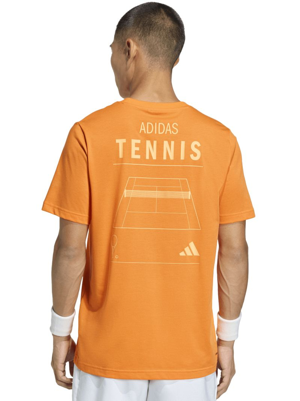 Теннисная футболка Adidas Category Graphic - orange