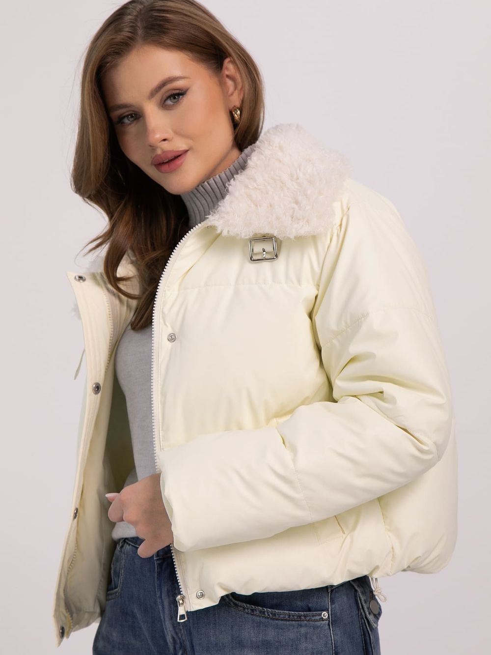 Куртка Арианна (молочная) Б16443-18М LT Collection